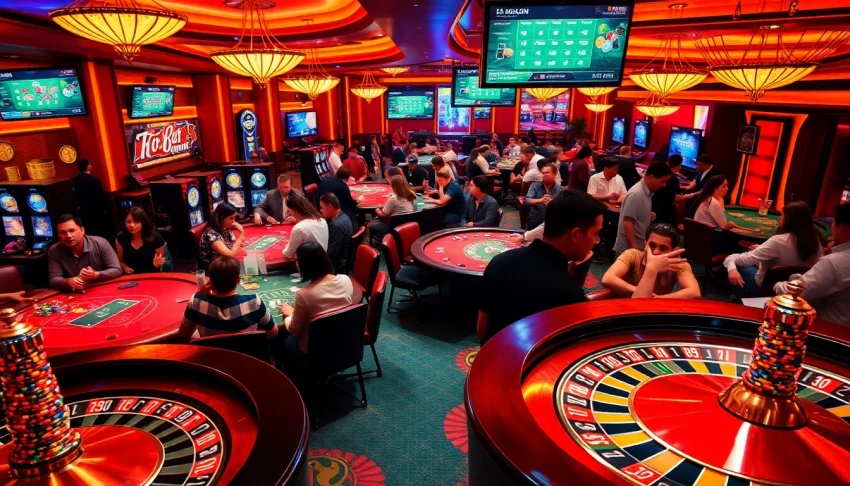 Experience thrilling casino action with vibrant games at https://f8beta2.me/, featuring roulette, poker, and lively players.